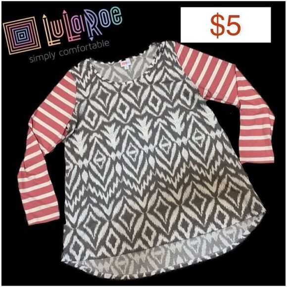 $5 ADD ON ITEM 3/4th sleeve lularoe 2x t-shirt - Picture 1 of 13